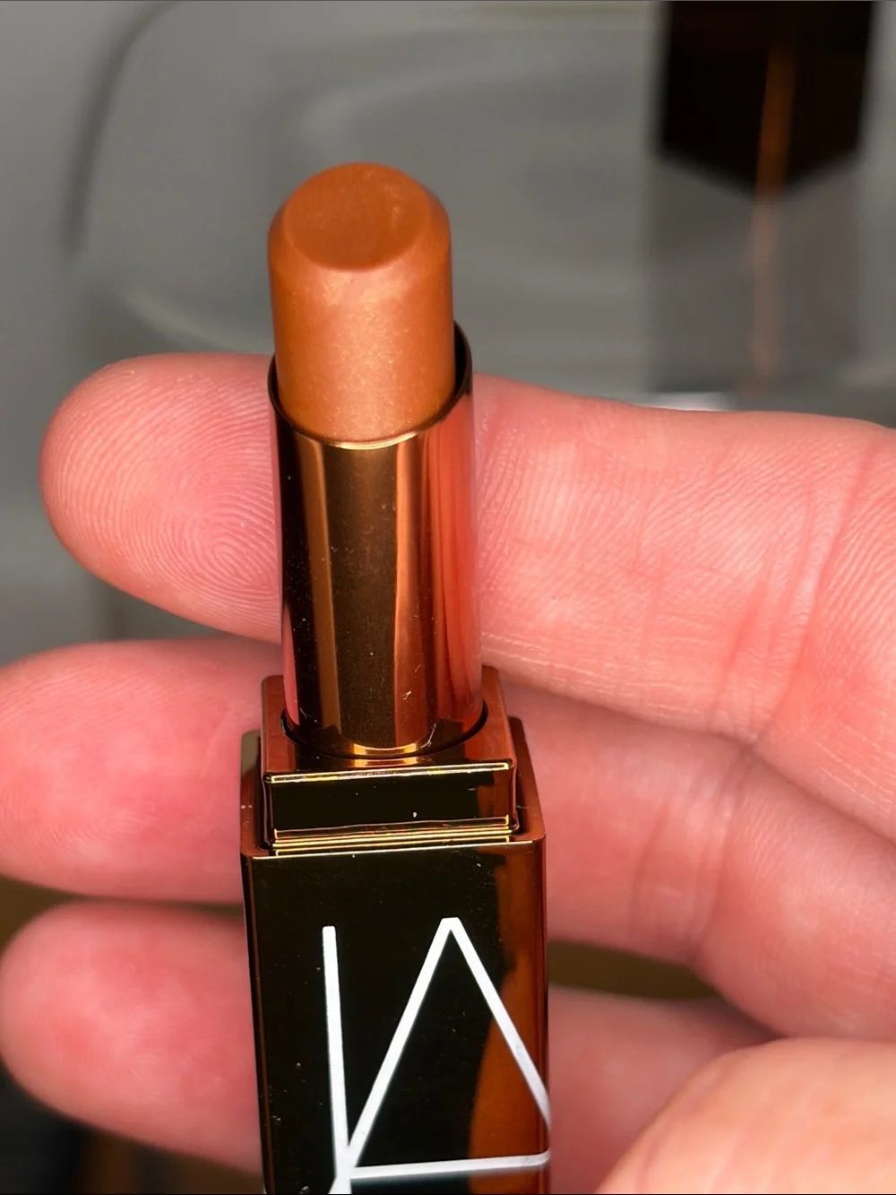 NARS Metallic Bronze Sheer Lipstick Mini - Laguna